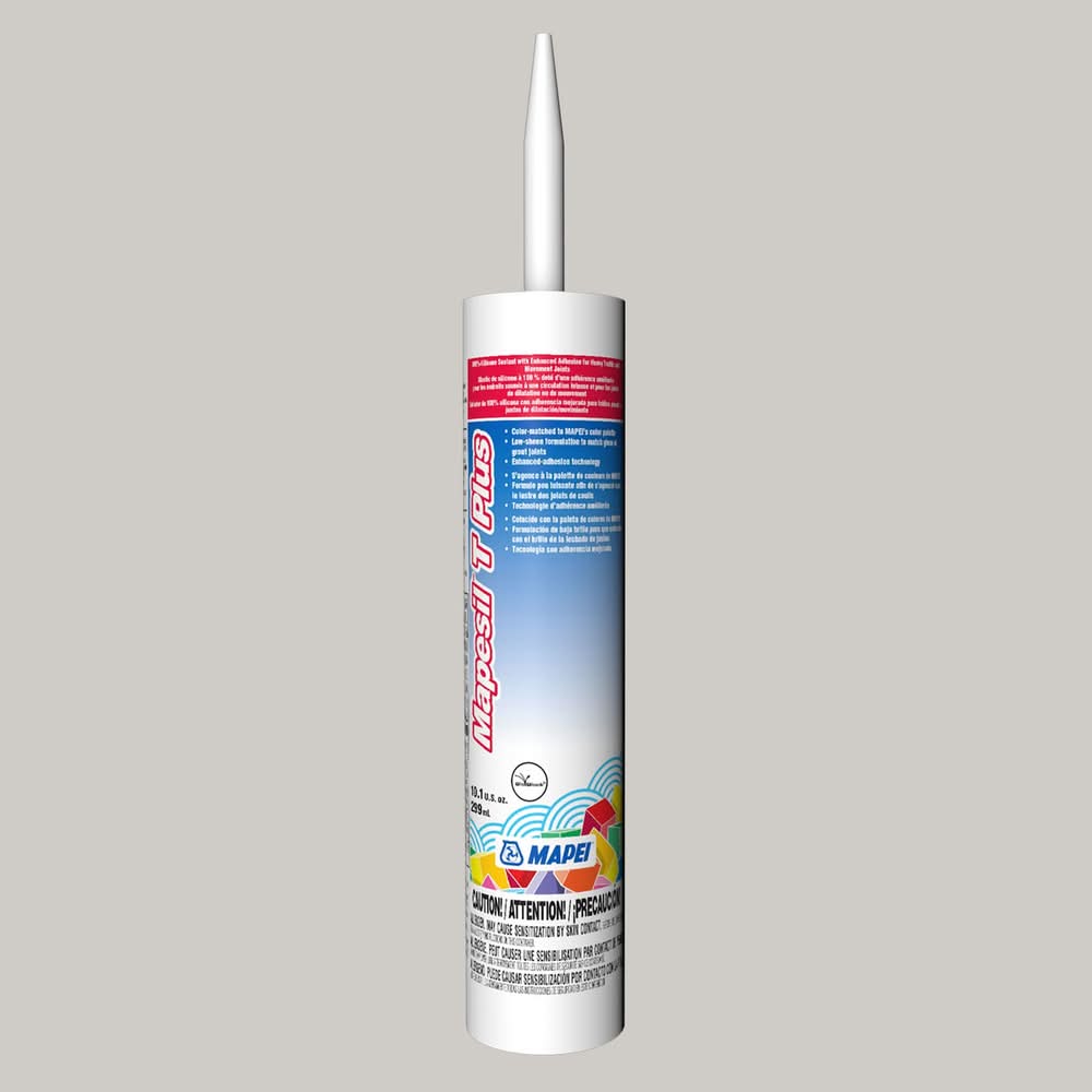 MAPEI Mapesil T Plus 10.1-oz Tile and Grout Frost #5077 Silicone Caulk