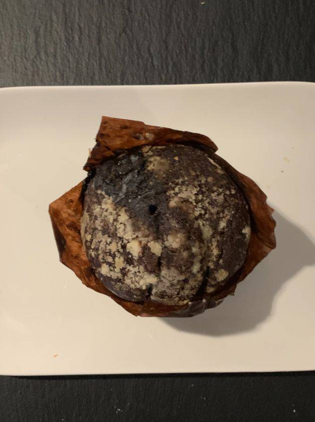 Muffins tout chocolat cœur nutella 