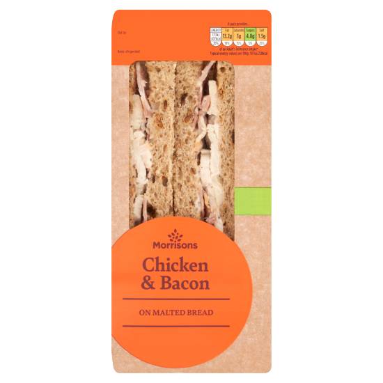 Morrisons Chicken & Bacon on Malted Bread