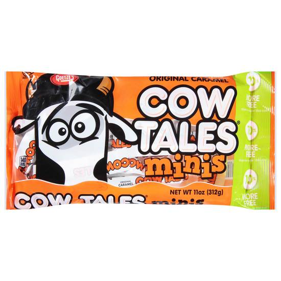 Goetze's Cow Tales Minis Original Caramel Candy