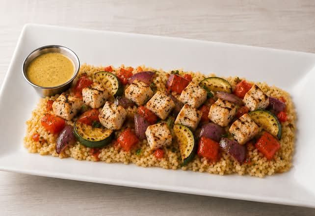 Deconstructed Kabobs with Chicken