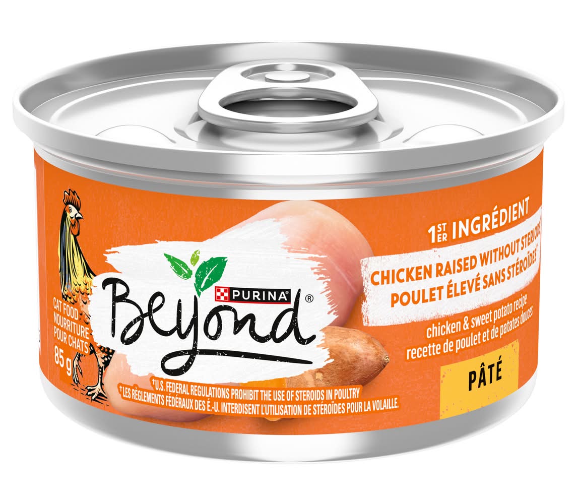 Purina Natural Chicken & Sweet Potato Recipe Cat Food (85 g)