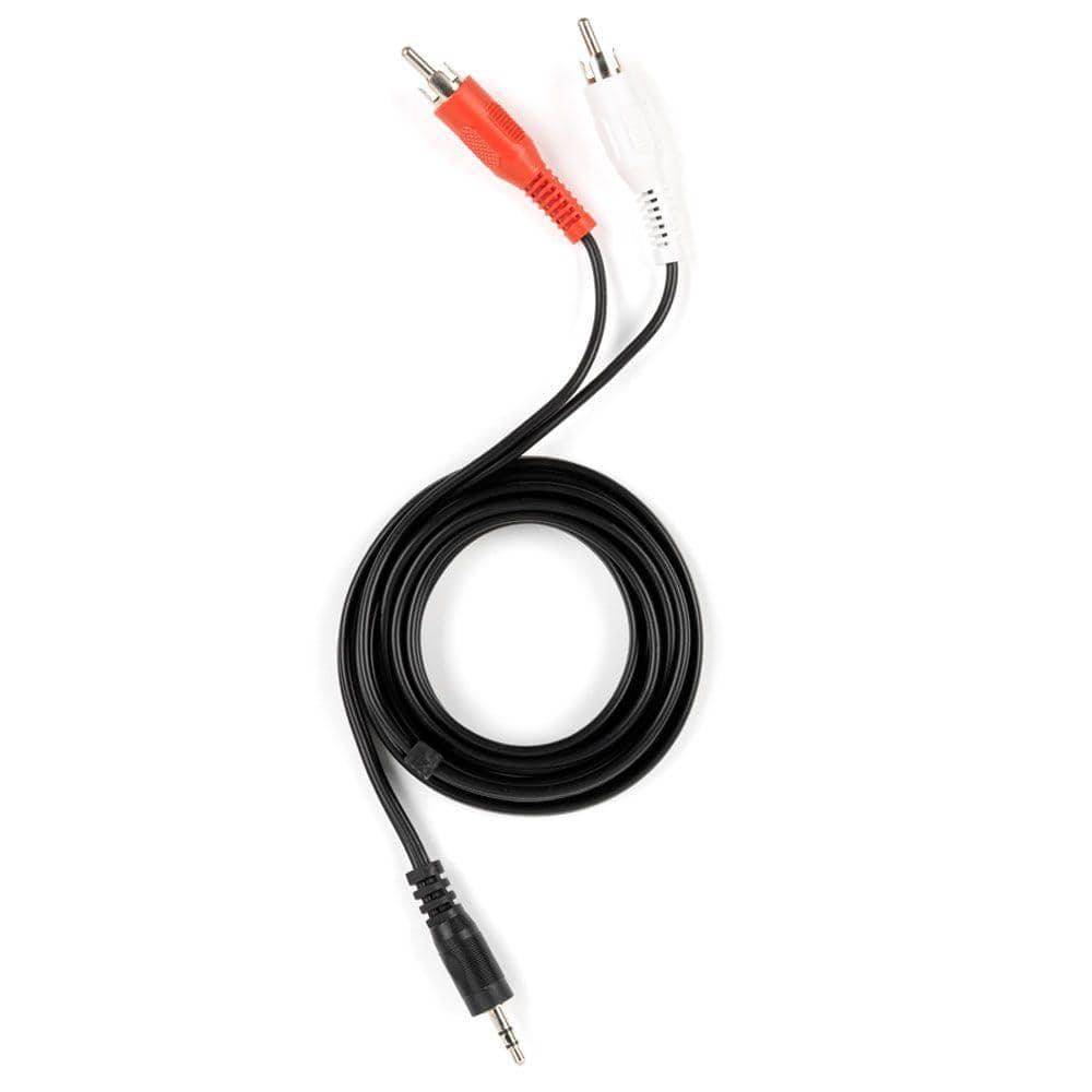 Commercial Electric 6 Ft. Dual Rca To 3.5 Mm Adapter