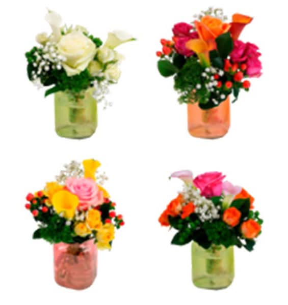 Wegmans Calla Tussie Arrangement