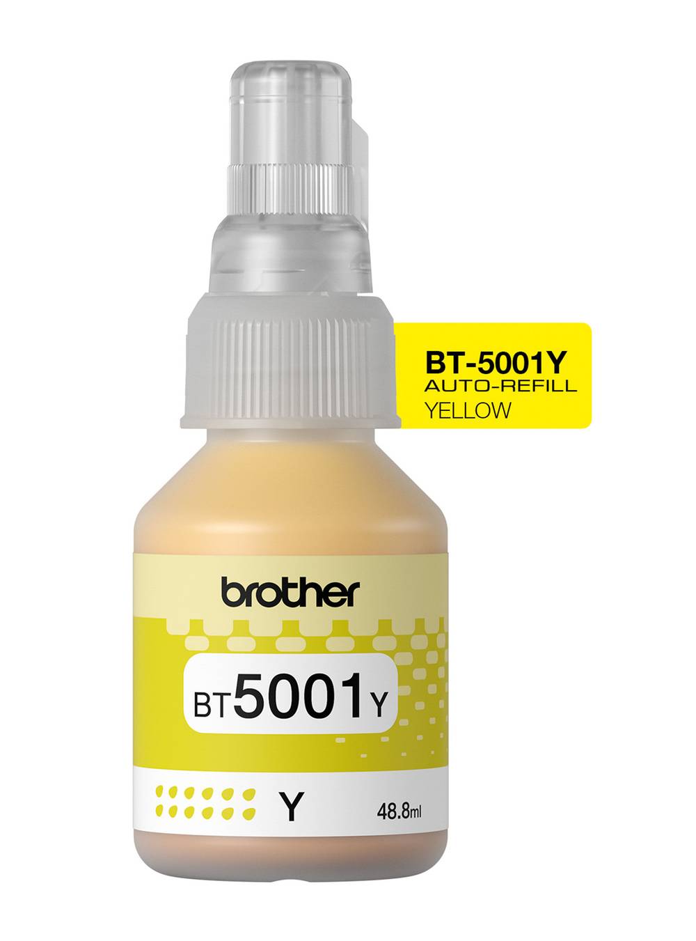 Brother botella tinta 5001 amarillo (41.8 ml)