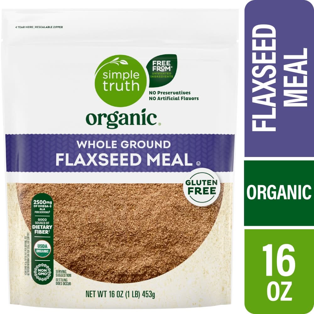 Simple Truth Organic Gluten Free Whole Ground Flaxseed Meal (16 oz)