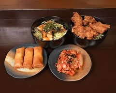 唐揚げ・チャーシュー丼　らぁめん道 稲花