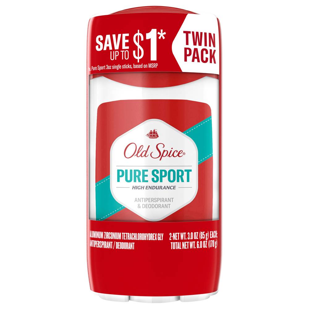 Old Spice Pure Sport High Endurance Anti-Perspirant Deodorant