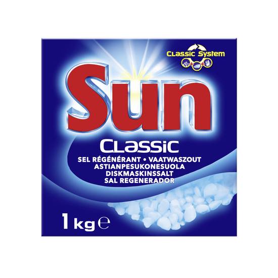 Sun - Sel régénérant lave vaisselle standard