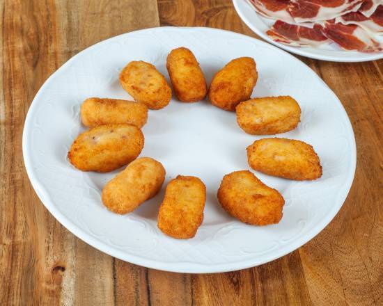 Ración de Croquetas de Jamón Ibérico (10 uds)