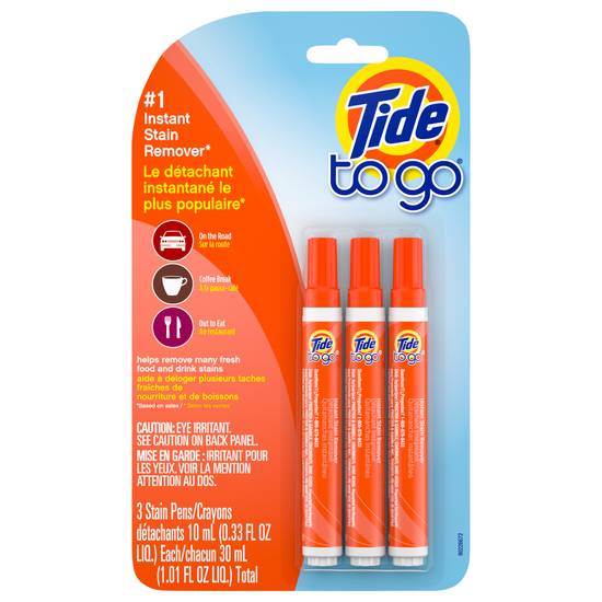Tide To Go Instant Stain Remover (3 sticks)