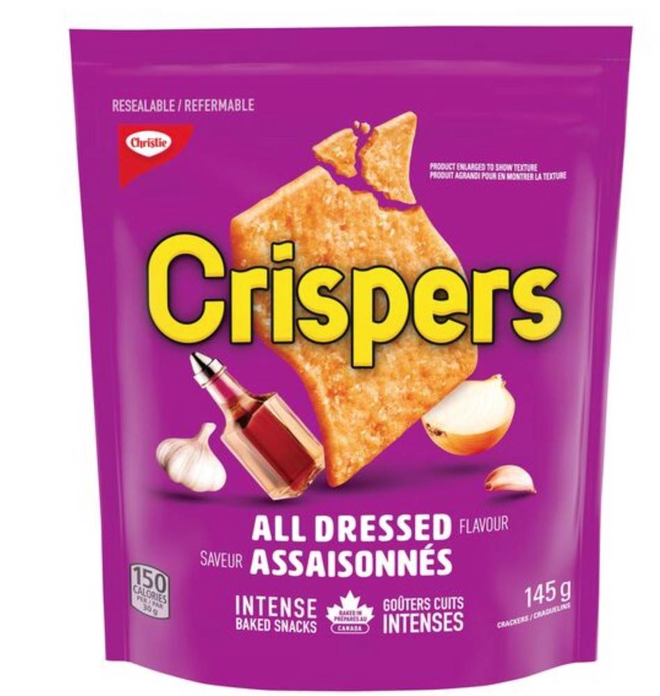 Crispers All Dressed Baked Snacks