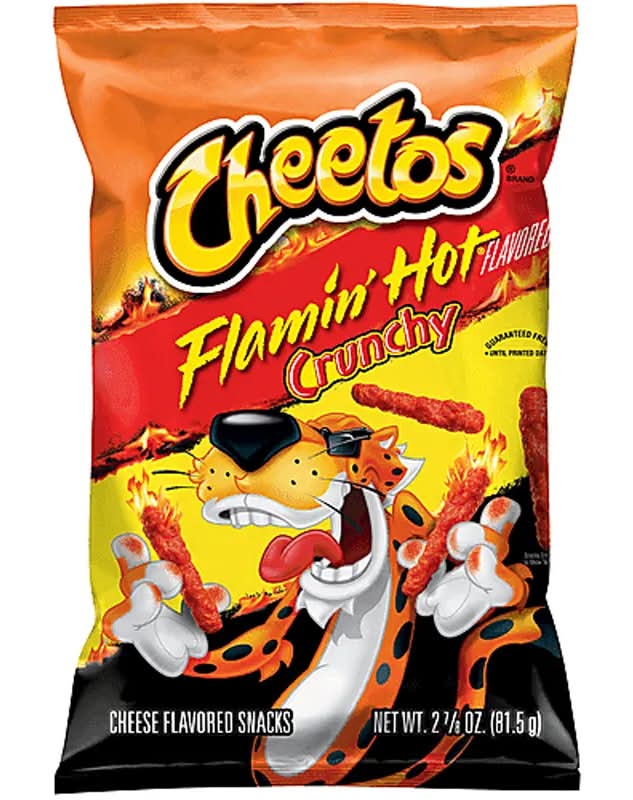 Cheetos Crunchy Flamin' Hot Cheese