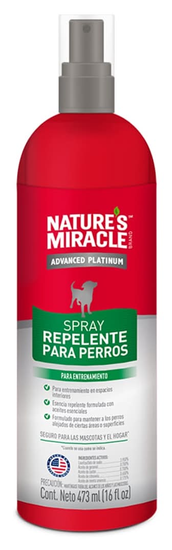 Nature's Miracle · Repelente para interiores y exteriores para mascotas (473 ml)