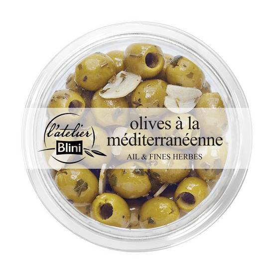 Olives a la méditerranéenne Atelier Blini 150g