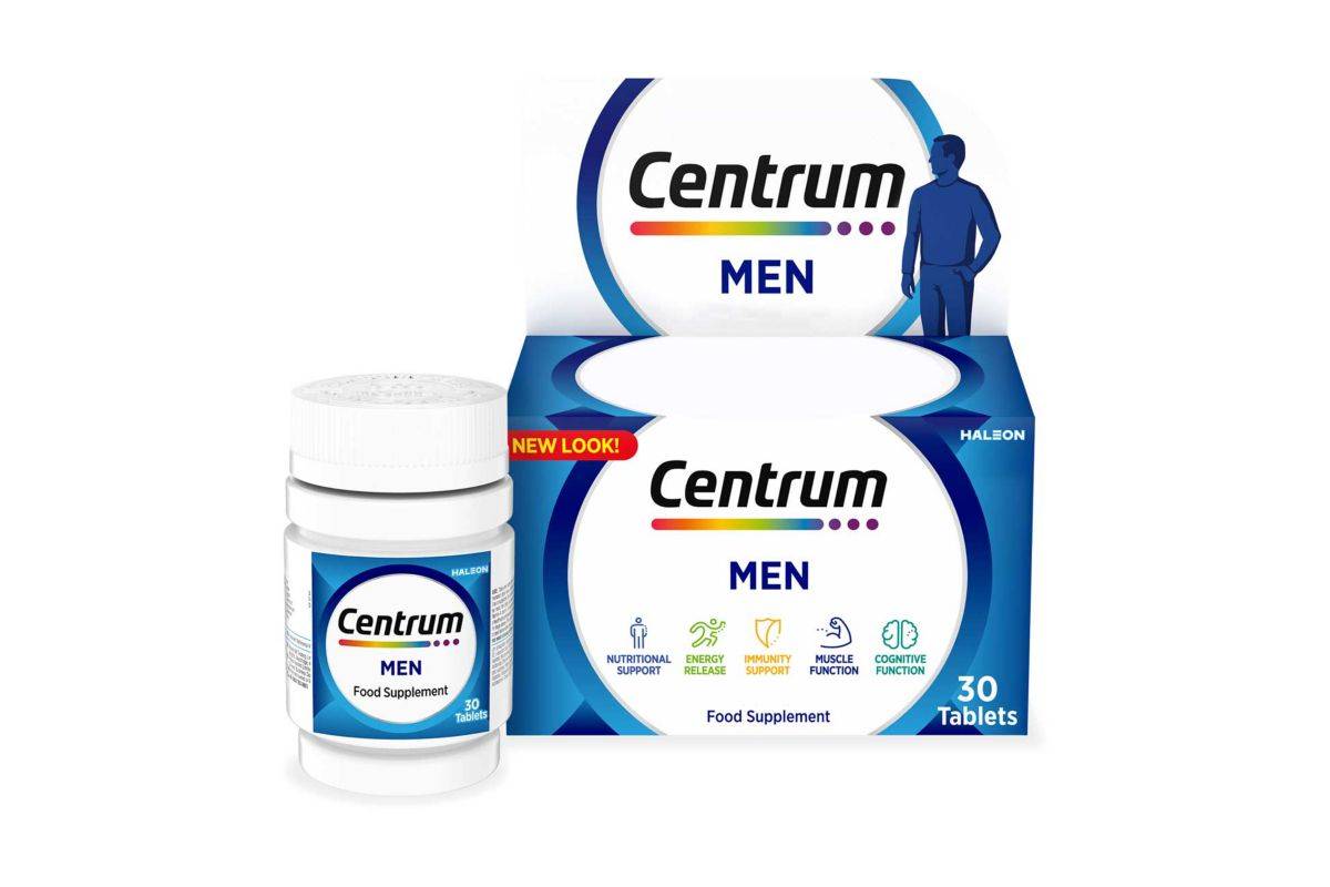 Centrum Men Multivitamins & Minerals - 30 Tablets