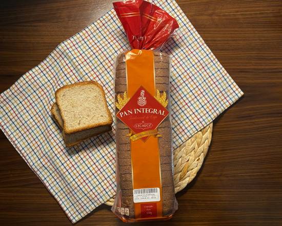 Pan de caja integral