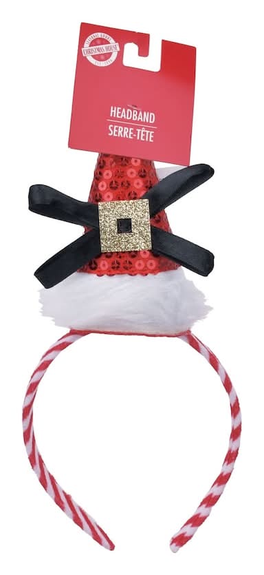 Christmas House Santa Hat Headband