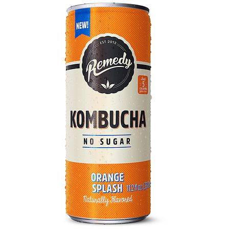 Remedy Kombucha, Orange Splash (11.2 fl oz)