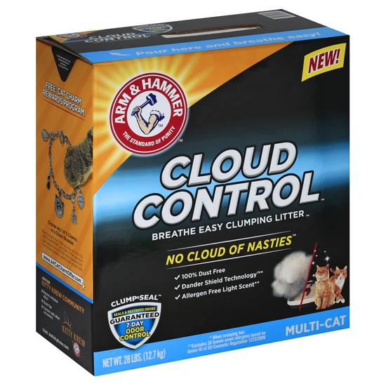 Arm & Hammer Cloud Control Clumping Cat Litter (28 lb)