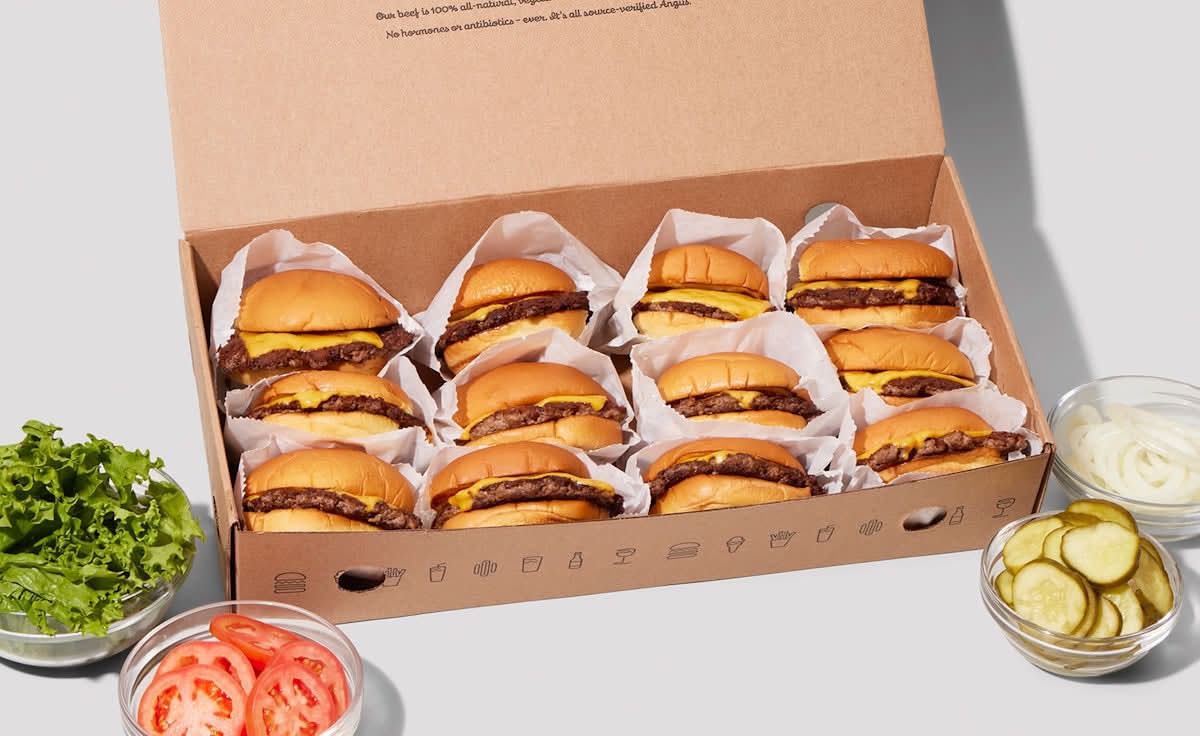 Cheeseburger Box - 12 servings
