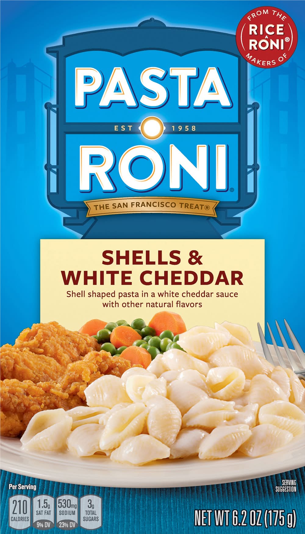 Pasta Roni Pasta, Shells & White Cheddar (6.2 oz)