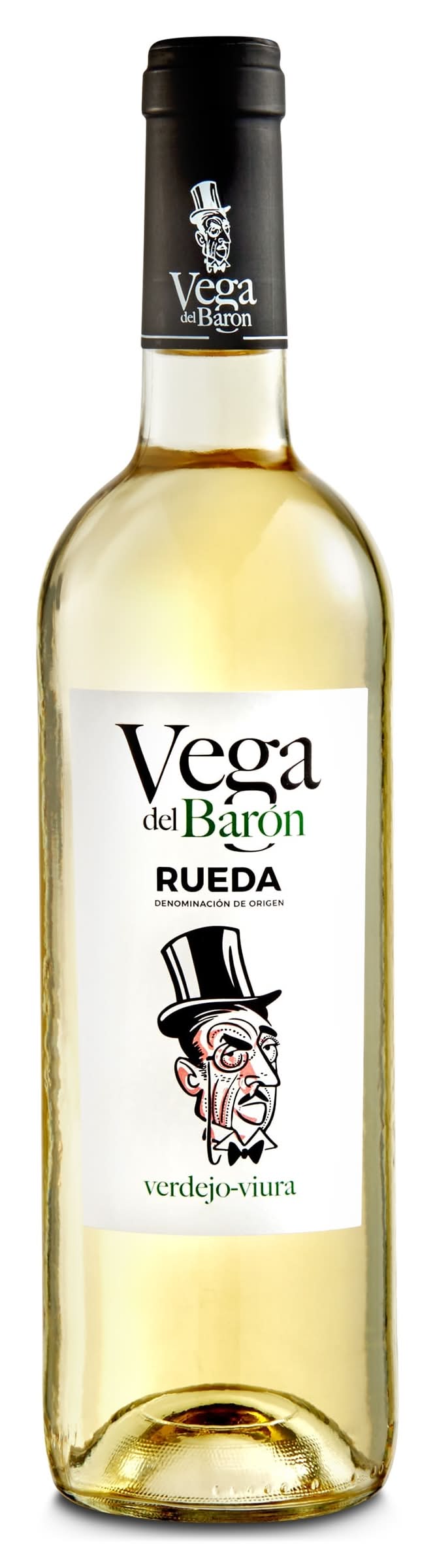 Vino Blanco Verdejo Viura D.O. Rueda Vega Del Báron Botella 75 Cl