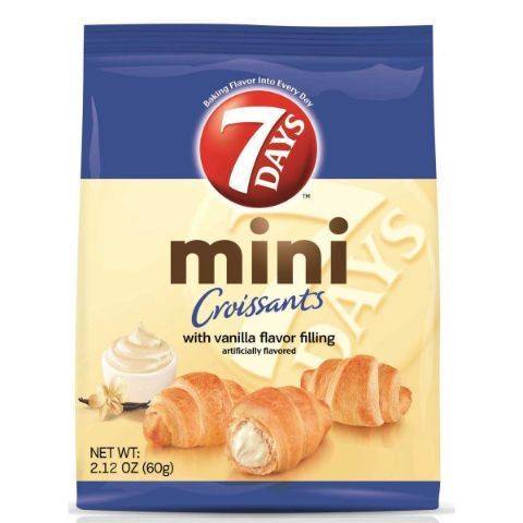 7 DAYS Mini Croissant Vanilla 2.12oz