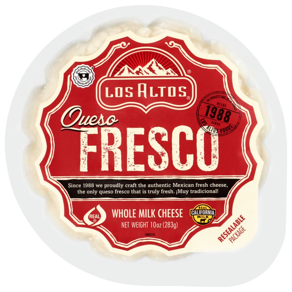 Los Altos Queso Fresco Whole Milk Cheese (10 oz)