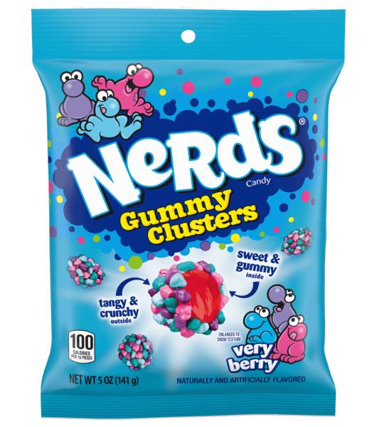 Nerds Gummy Clusters Very Berry 5oz