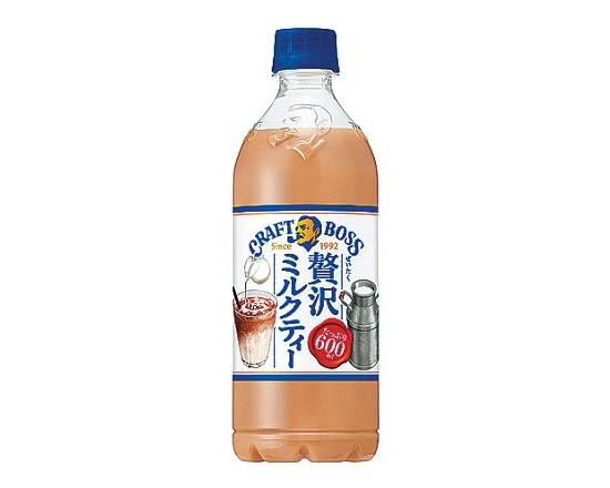 【飲料】クラフトボス ミルクティー 600ml
