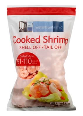 waterfront BISTRO Shell & Tail Off Cooked Shrimp (32 oz)