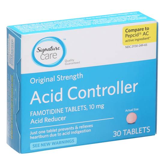 Signature Care Original Strength 10 mg Acid Controller Tablets ( 30 ct )