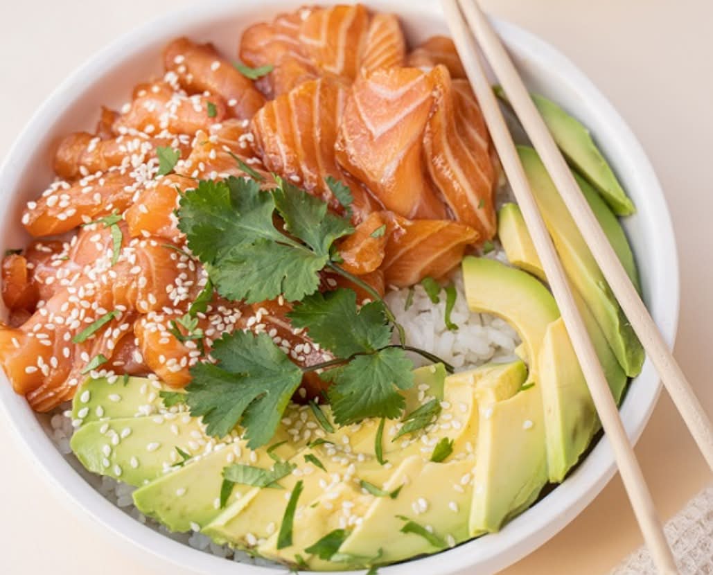 Chirashi saumon
