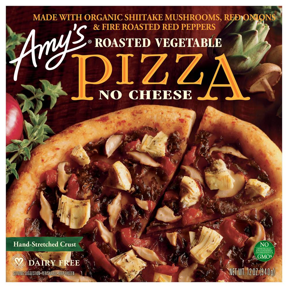 Amy's Roasted Vegetable No Cheese Pizza (12 oz)