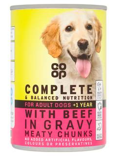 Co-op Meaty Chunks In Gravy With Beef + 1 Year 400g