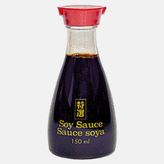 Dollarama Soy Sauce In Glass Bottle (150 ml)