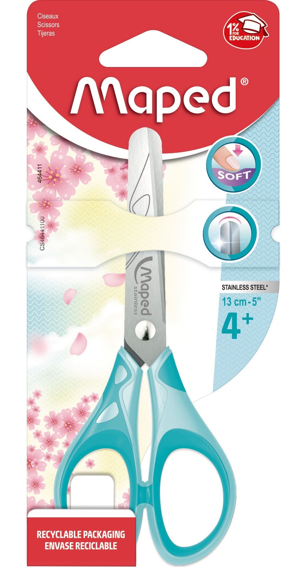 Tesoura Essentials Soft 13cm