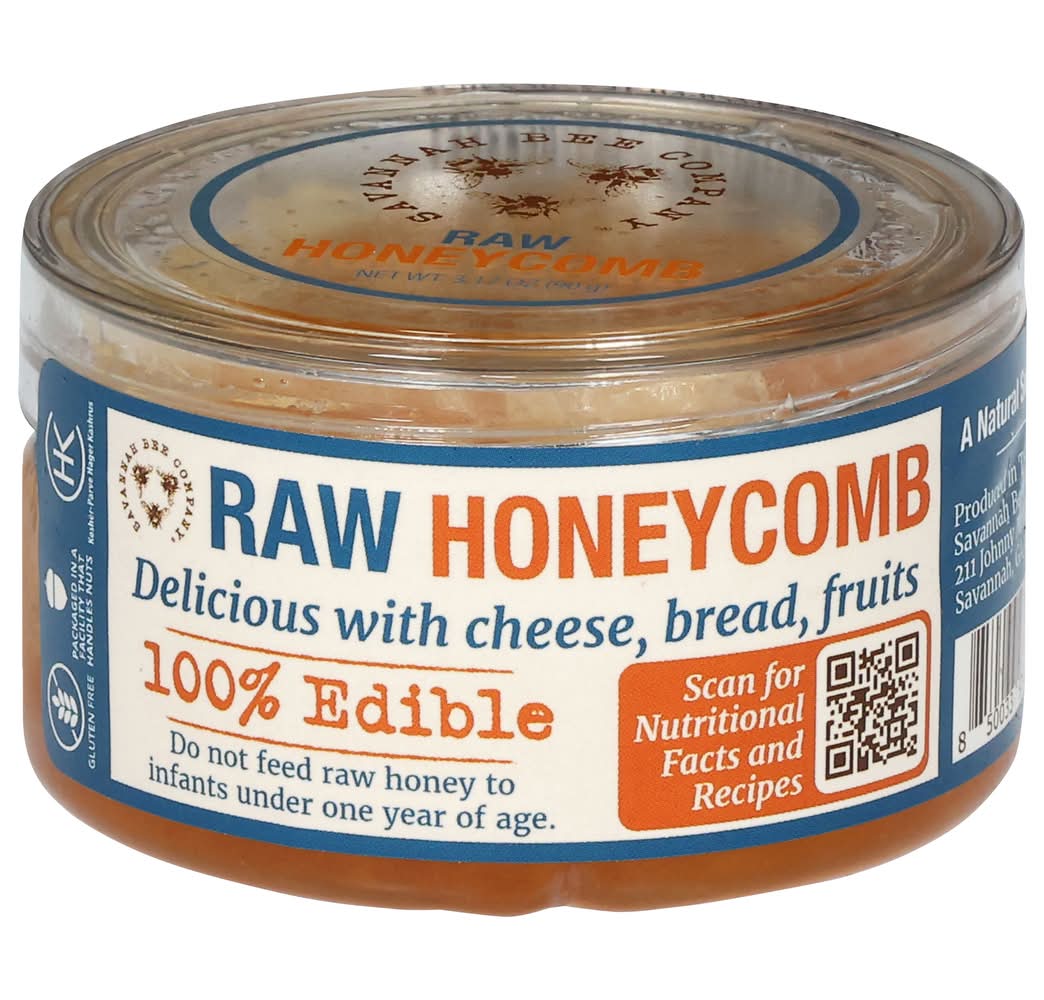Savannah Bee Company Raw Honeycomb (3.17 oz)