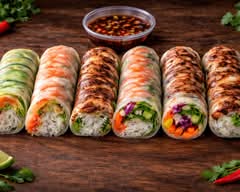 Spring Rolls & Teriyaki Bowl
