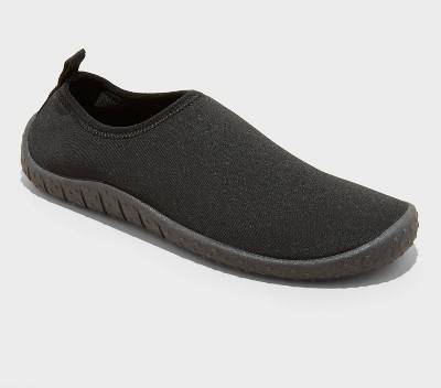 Kids' Grover Slip-On Water Shoes - Cat & Jack™ Black L: Breathable Upper, Textured Outsole