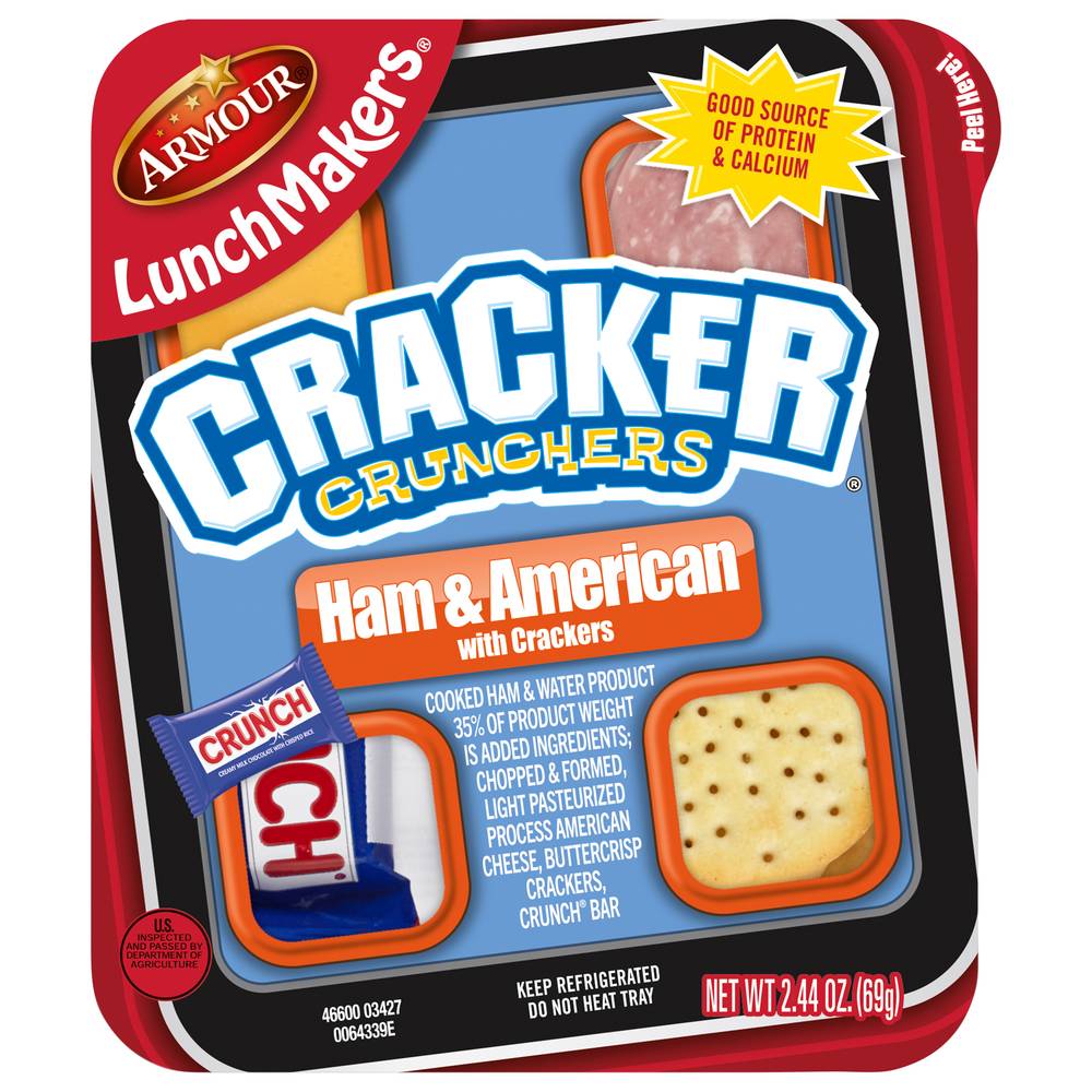 Armour Lunchmakers Ham Cracker Crunchers With Crunch Bar (2.44 oz)