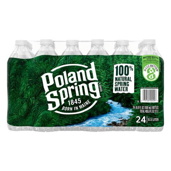 Poland Spring · Natural Water (24 x 16.9 fl oz)