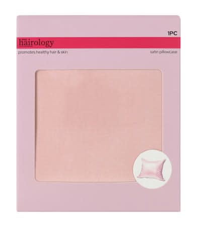 Style Hairology Satin Pillowcase 1-Pack Pink