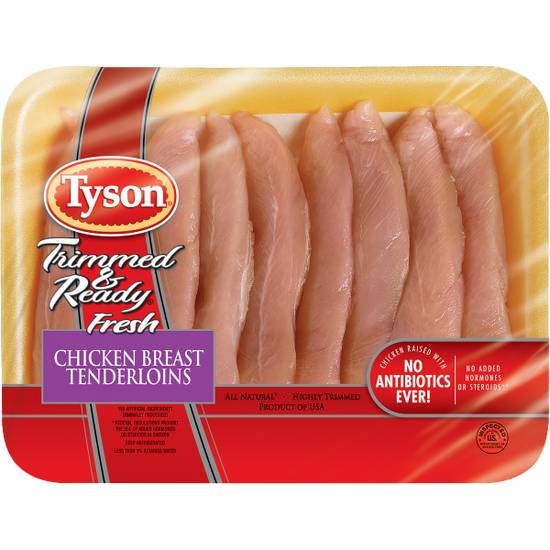 Tyson Chicken Tenderloins (price per lb)