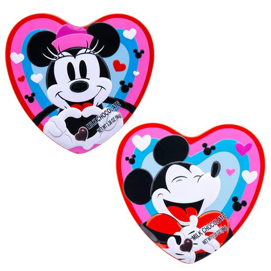 Order MICKEY/MINNIE HEART TIN ASSORTMENT WITH 12PC CHOCOLATE food online from CVS store, OCEAN SPRINGS on bringmethat.com