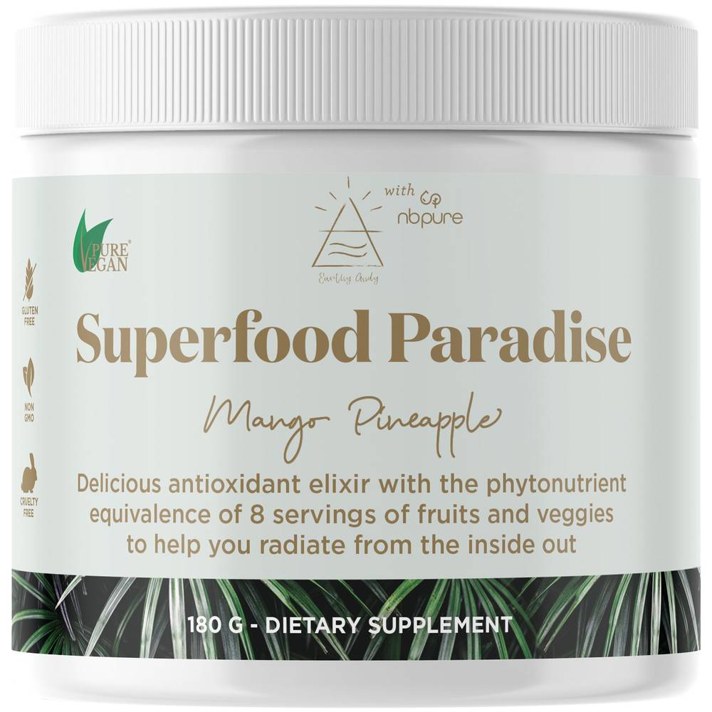 Superfood Paradise - Mango Pineapple(180 Grams Powder)