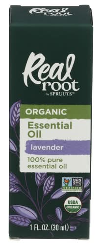 Real Root Organic Lavender Essential Oil