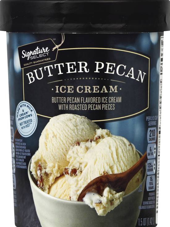 Signature Select Butter Pecan Ice Cream