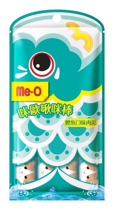 咪歐啾咪棒-鰹魚肉泥 <15g克 x 4 x 1Bag包>